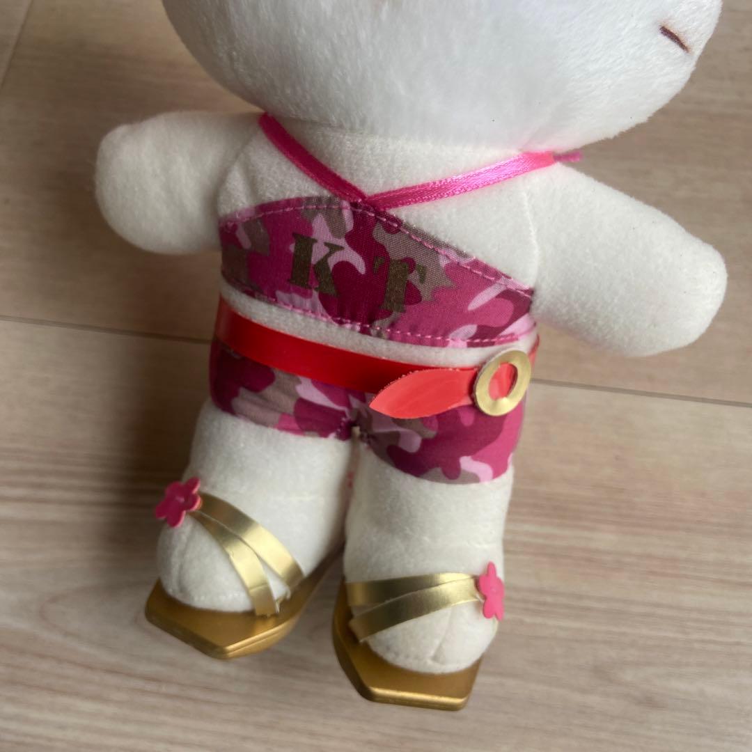 サンリオ　キティ 迷彩水着 ぬいぐるみ　激レア　平成レトロ　ギャルキティ 当時物