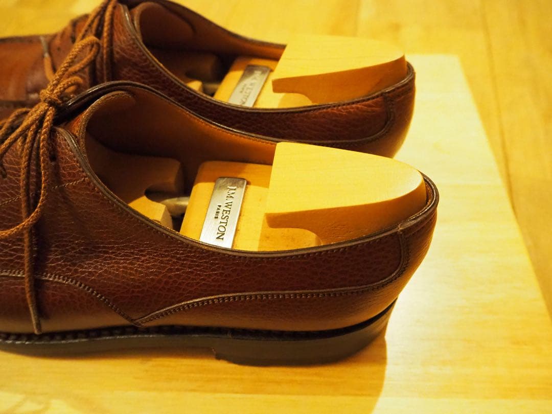 【美品】JM.WESTON GOLF ゴルフ 8D キルト＆純正シューツリー