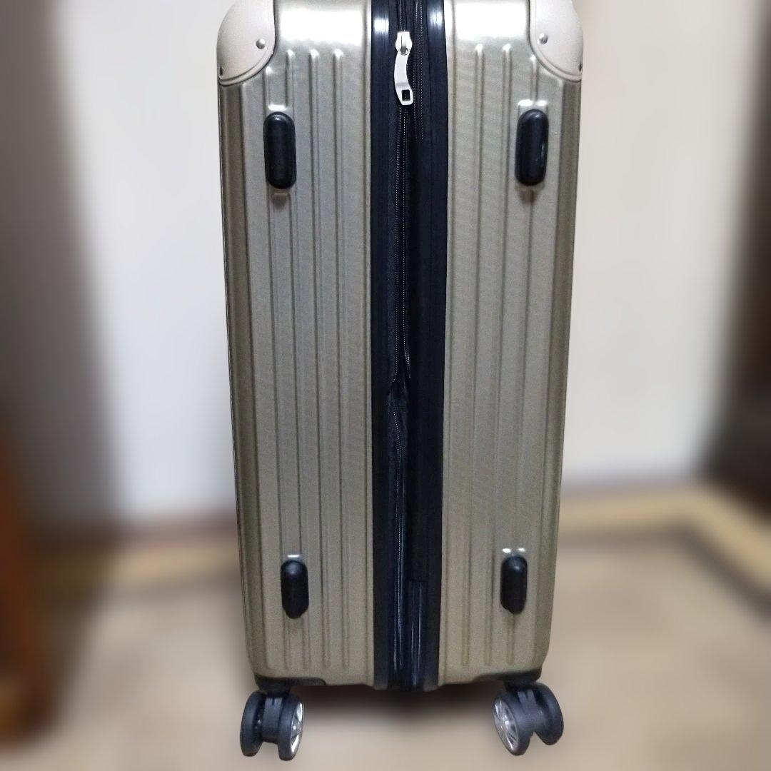 【新品・未使用!!】24インチ　大型　スーツケース　キャリーケース　ゴールド