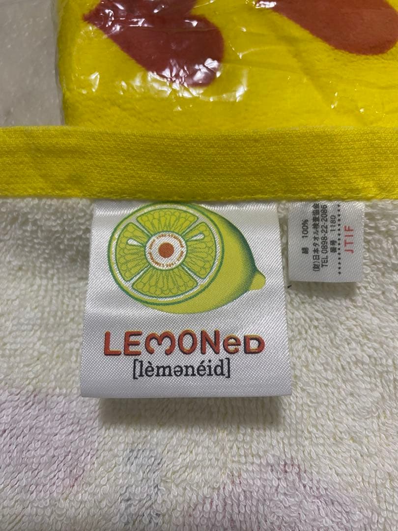 hideイエローハート柄ブラックハート柄タオルスポーツタオルフェイスタオルSET