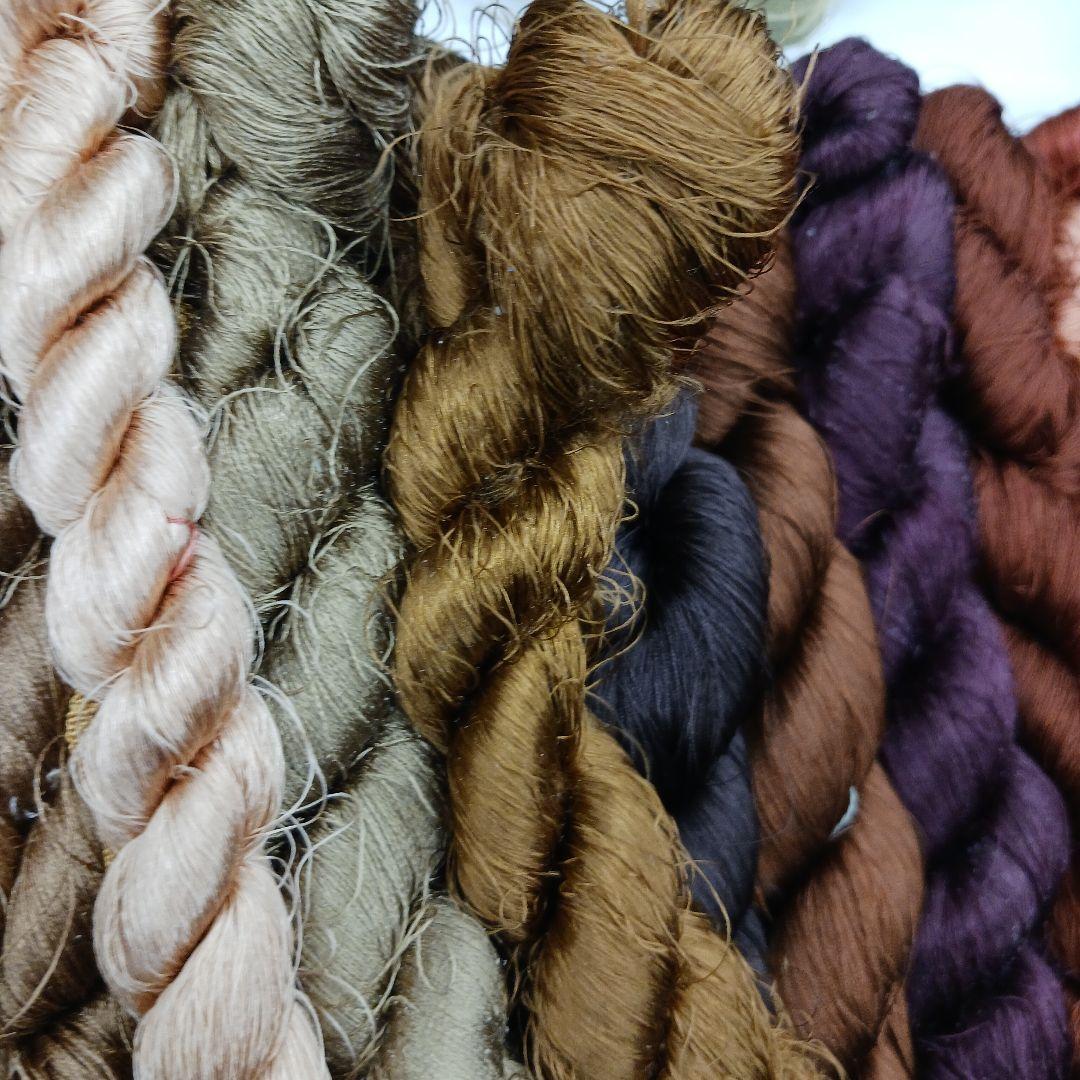 手芸用絹糸少しわけありセット