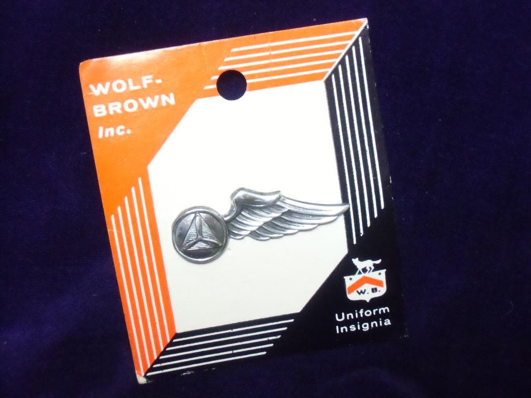 ★アメリカ軍＊ＣＡＰ/民間航空パトロール＊スチュワーデス章（実物）