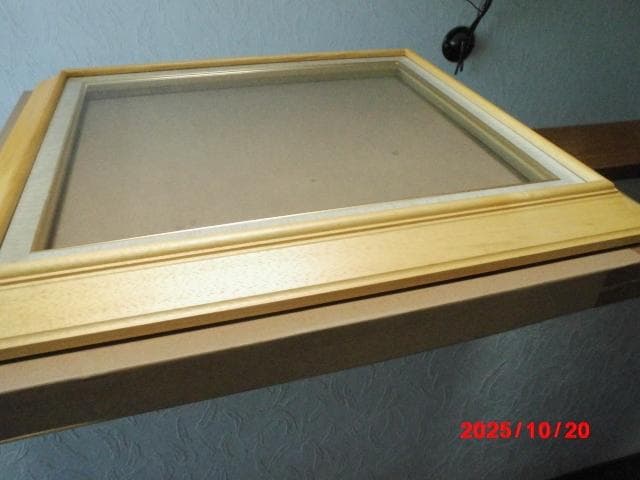 □ 木製デザイン額縁/F8号/D □