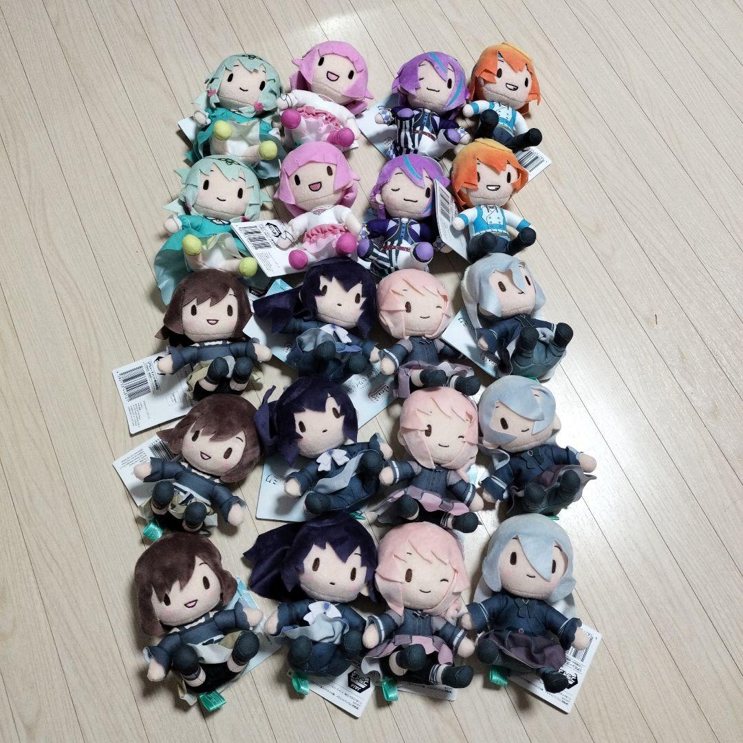 壊れたセカイと歌えないミク　プロセカ　ふわぷち　ミニぬいぐるみ