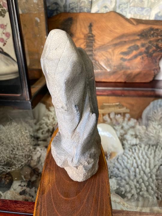 水石 三田川石 水石 盆石 自然石