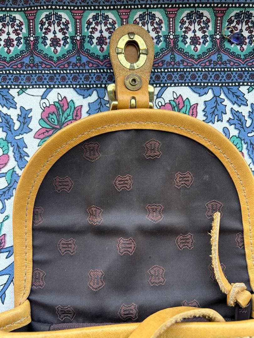 J.W.HULME CO. レザー　ヴィンテージ　美品　タイニーレガシーバッグ