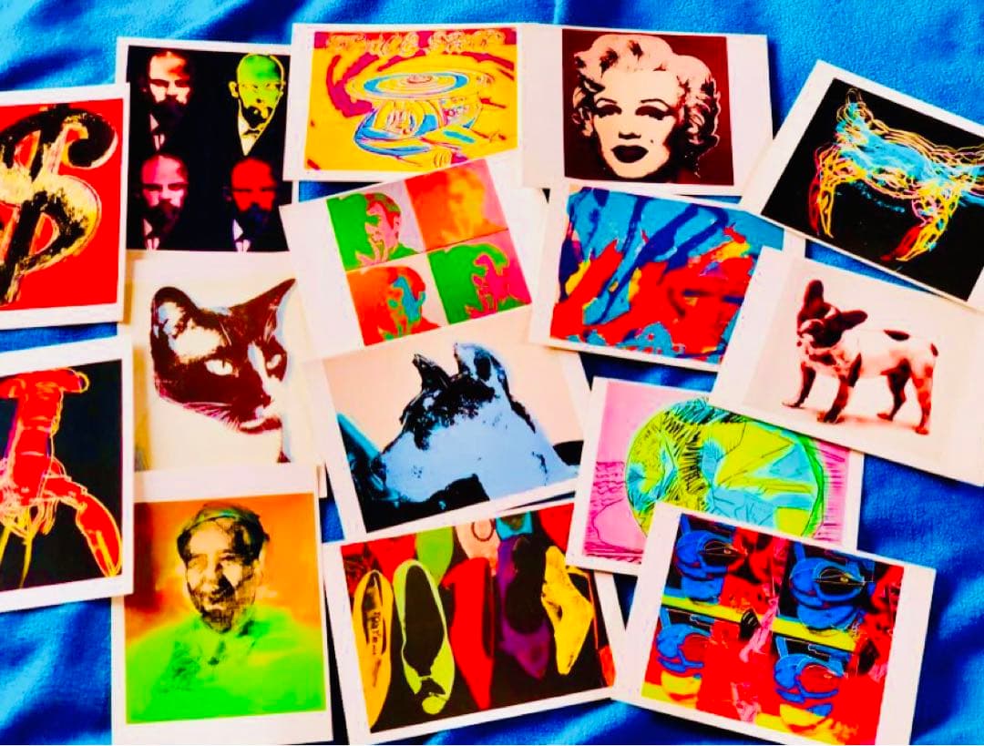 アンディ・ウォーホル★正規80sビンテージ★ポストカード★ポップアート★15枚
