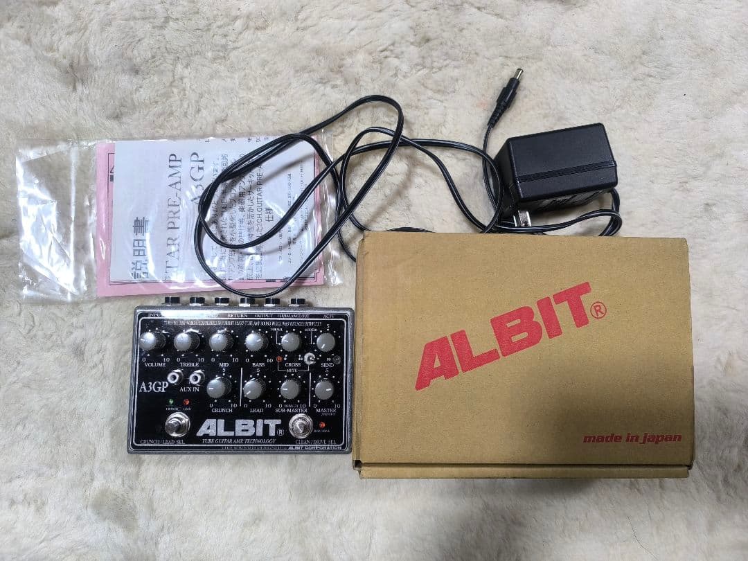 ALBIT A3GP ギター用プリアンプ