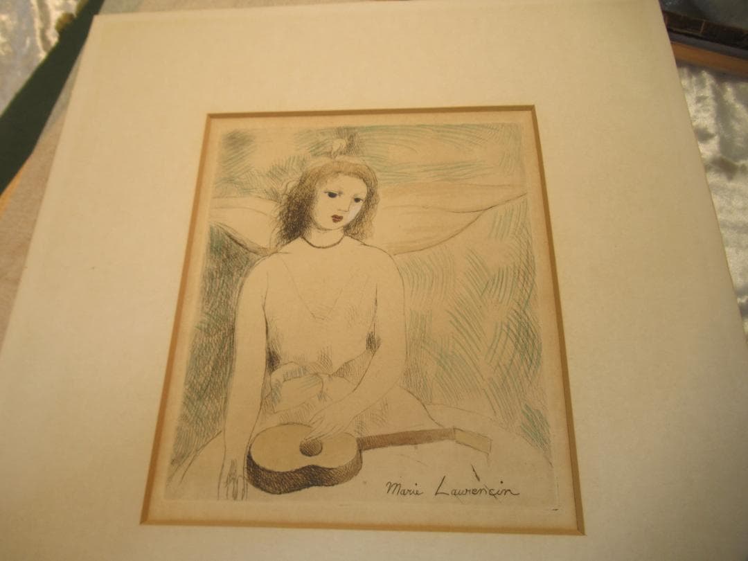 マリーローランサン　リトグラフ