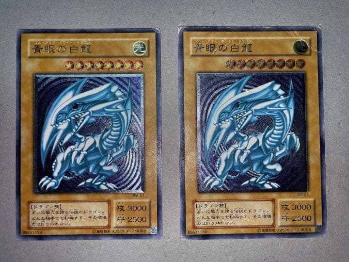 青眼の白龍 レリーフ 2枚