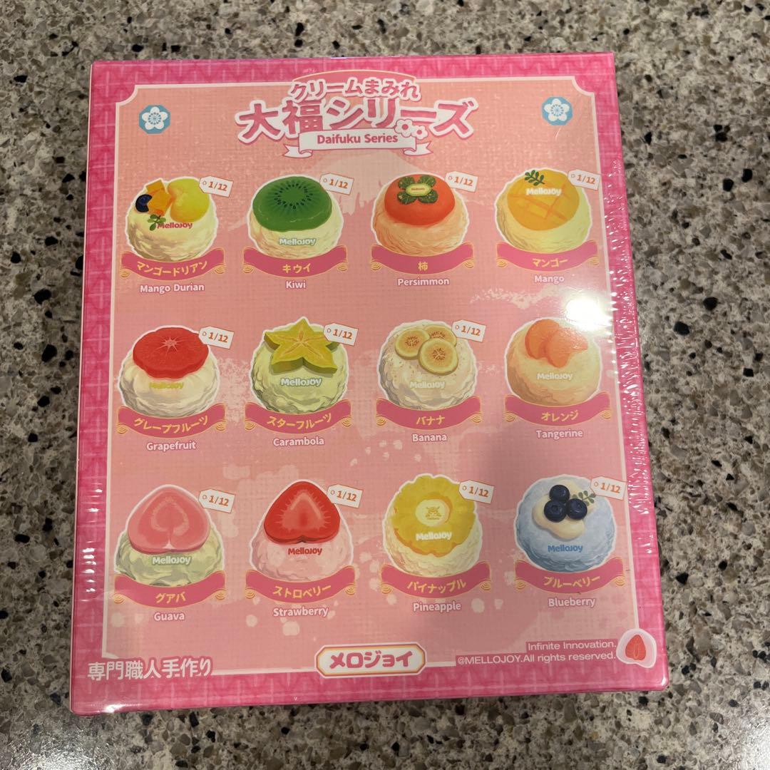 新品未開封 mellojoy メロジョイ クリームまみれ大福シリーズ　新ver.