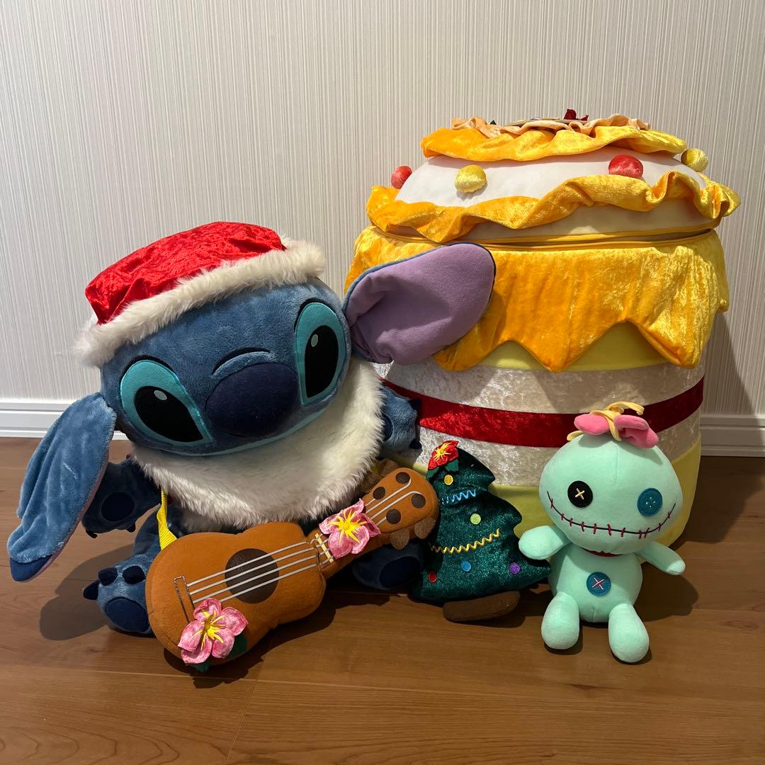 スティッチ ぬいぐるみ セット　 2006年　ディズニーストア限定特大ぬいぐるみ
