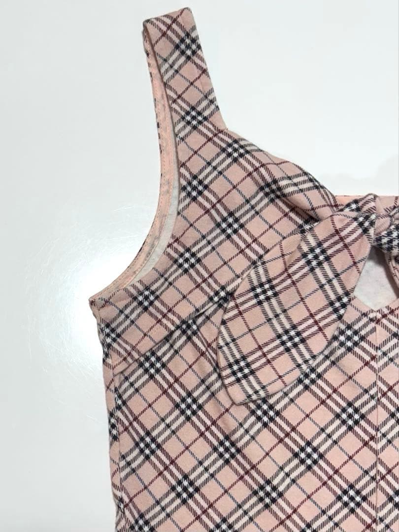 BURBERRY BLUE LABEL タンクトップ リボン