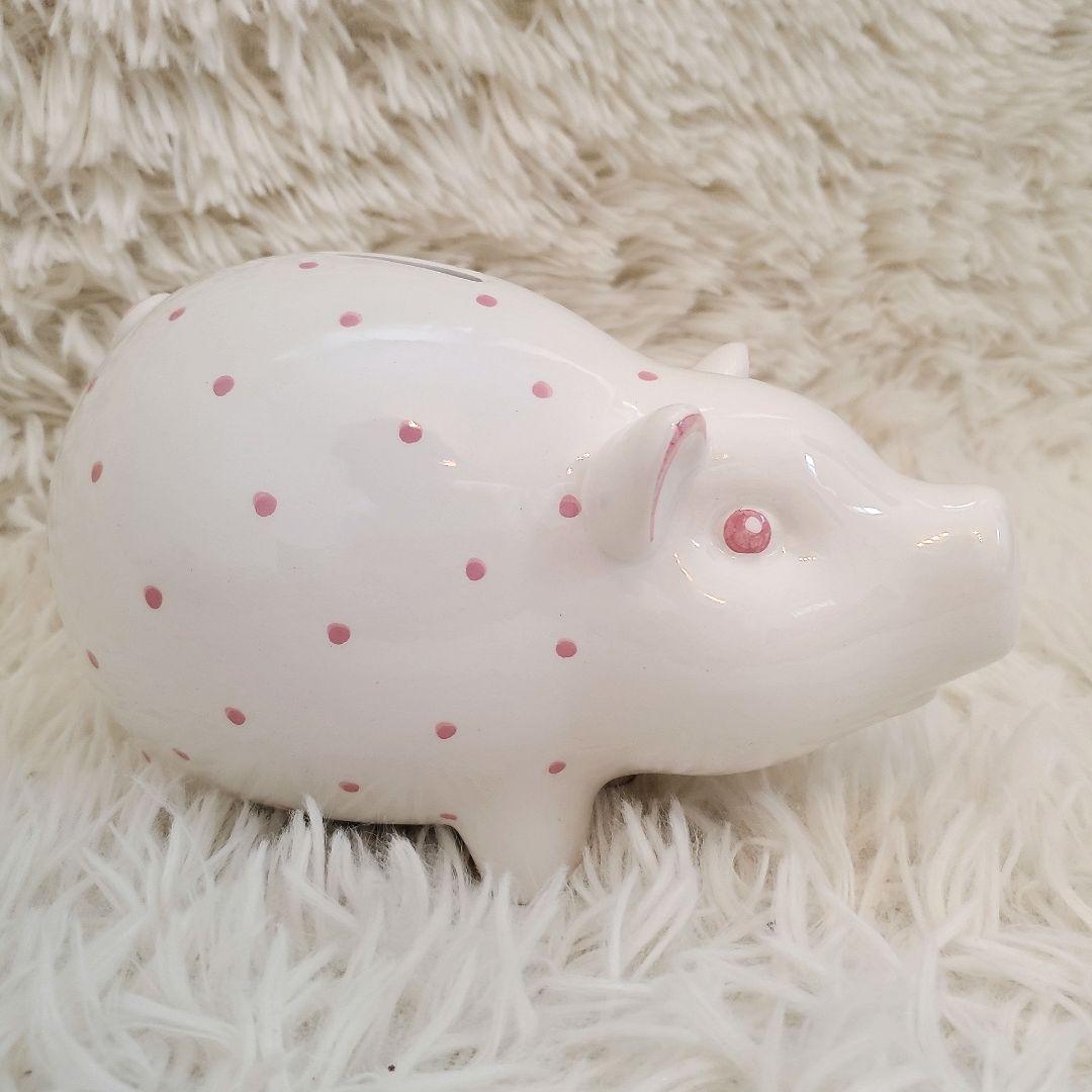 ⭐極美品⭐ティファニー　ブタ　貯金箱　豚