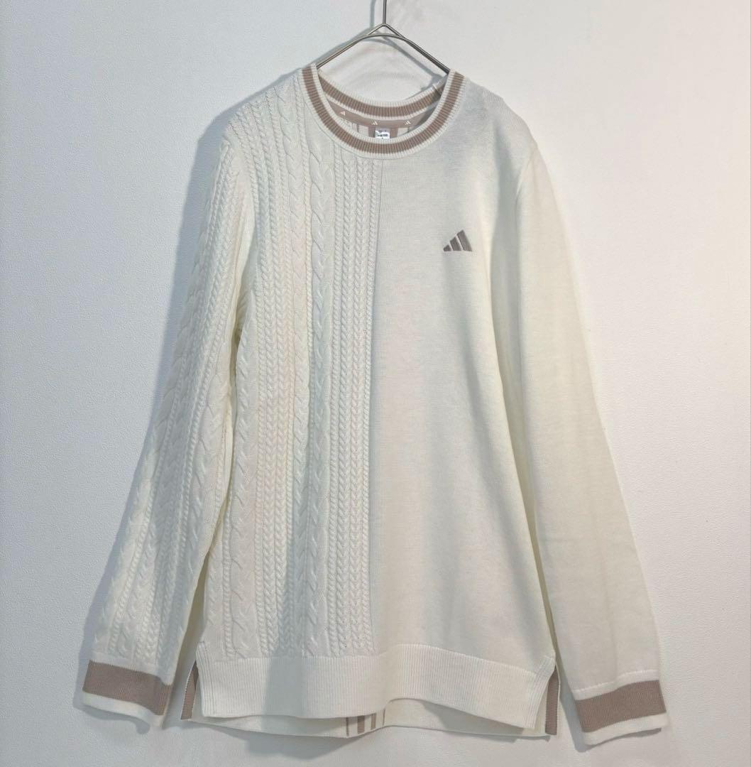 未使用adidasゴルフ　クラシックスタイルのセットアップ　ニット　スカート