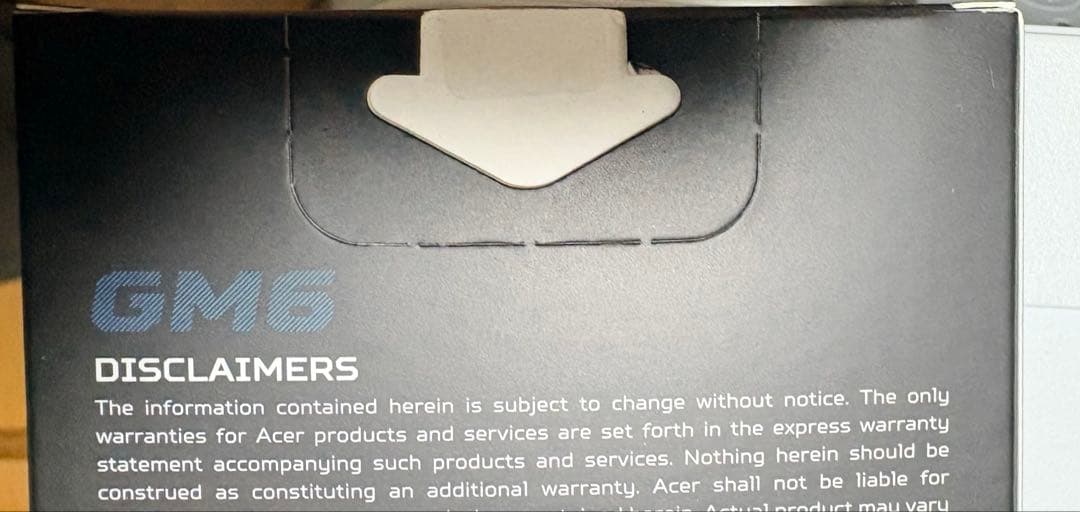 【新品　未開封】内蔵SSD　Acer Predator GM6 1TB SSD