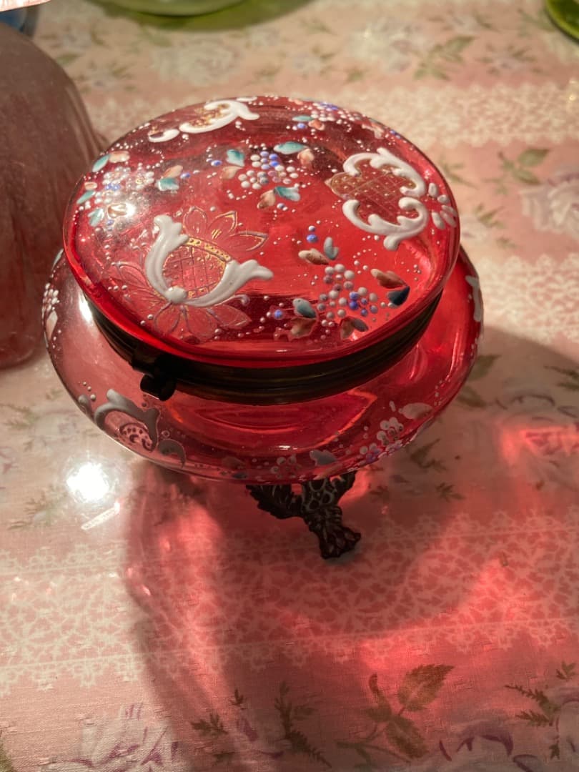 No2 ボンボニエール　脚あり　大