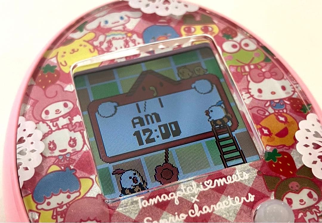 美品 動作保証 バンダイ たまごっちみーつ サンリオキャラクターズみーつver.