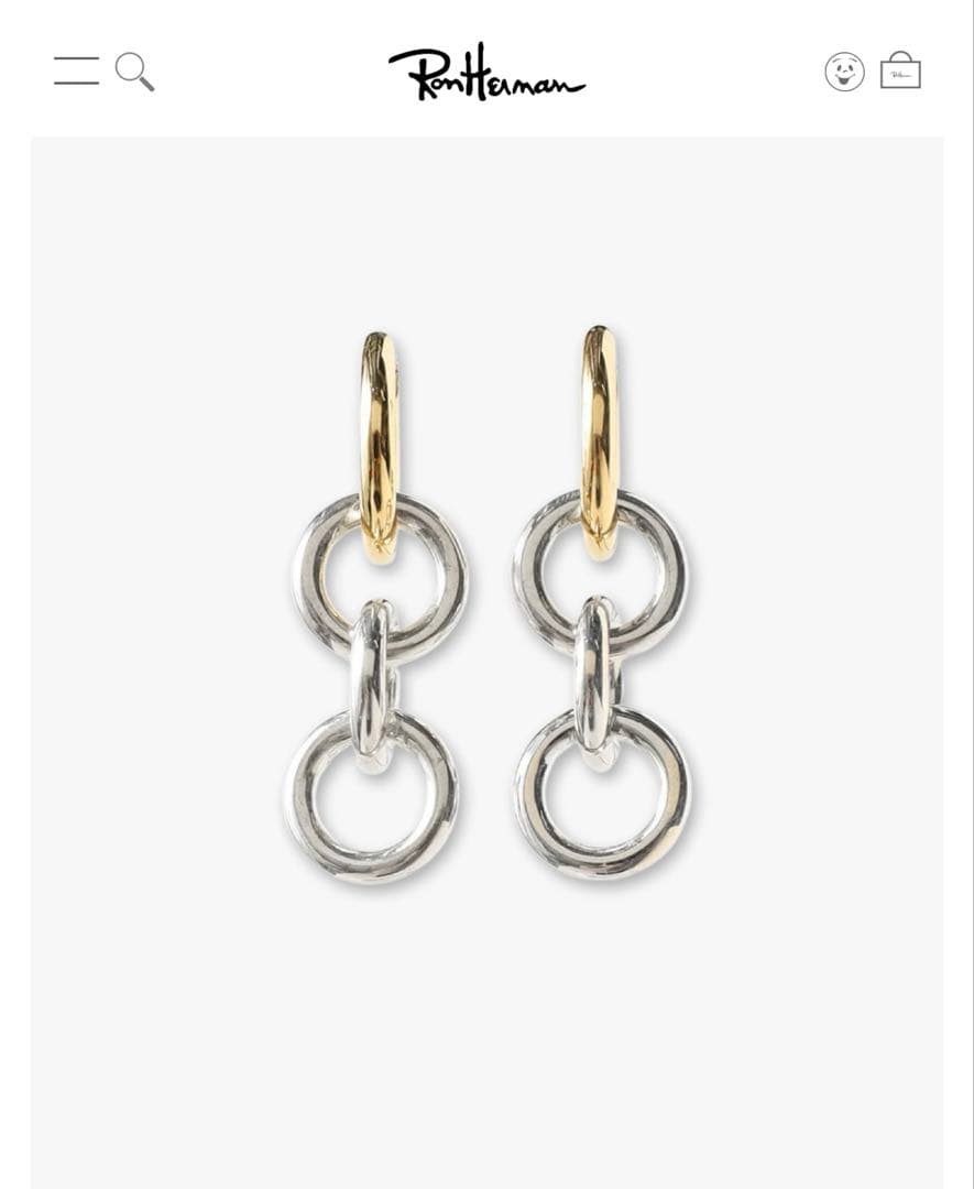 スピネリキルコリン★アリエル チェーン ピアス