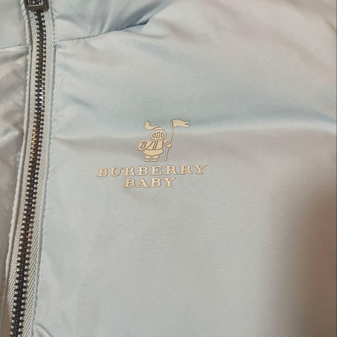 【美品】 バーバリー チルドレンズ ダウン コート アウター 24m 90センチ