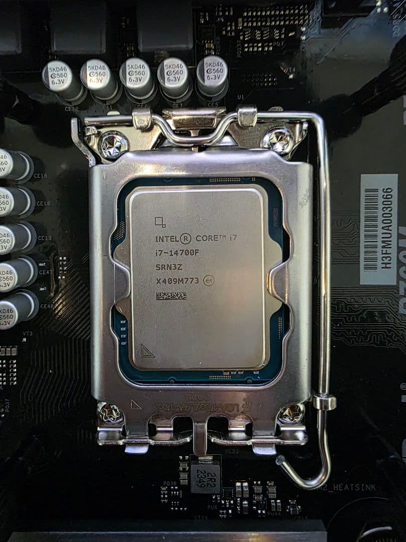 Win11ライセンス付 i7-14700F 5点セット B760M 750W