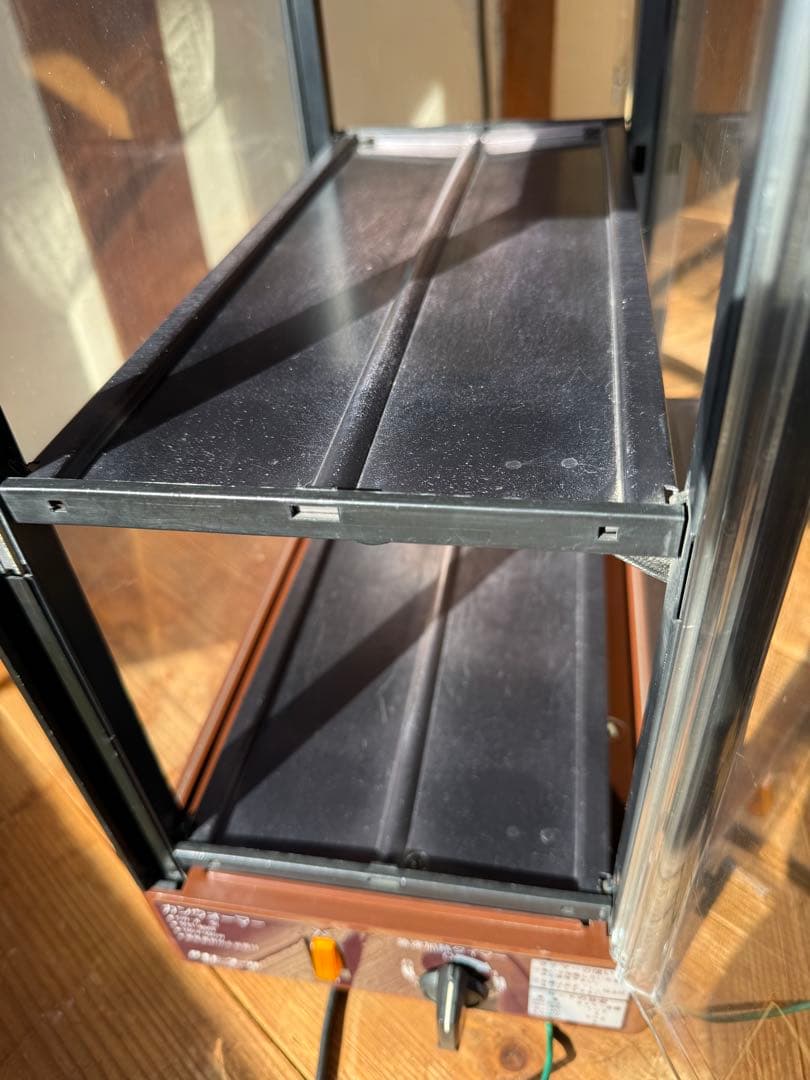 レトロ　不二家　缶ウォーマー　日本ヒーター製　CW-A型　動作確認済　事務所に！