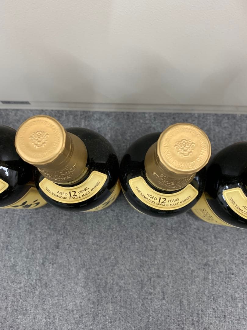 山崎 12年 シングルモルトウイスキー 5本セット　1397 8.0
