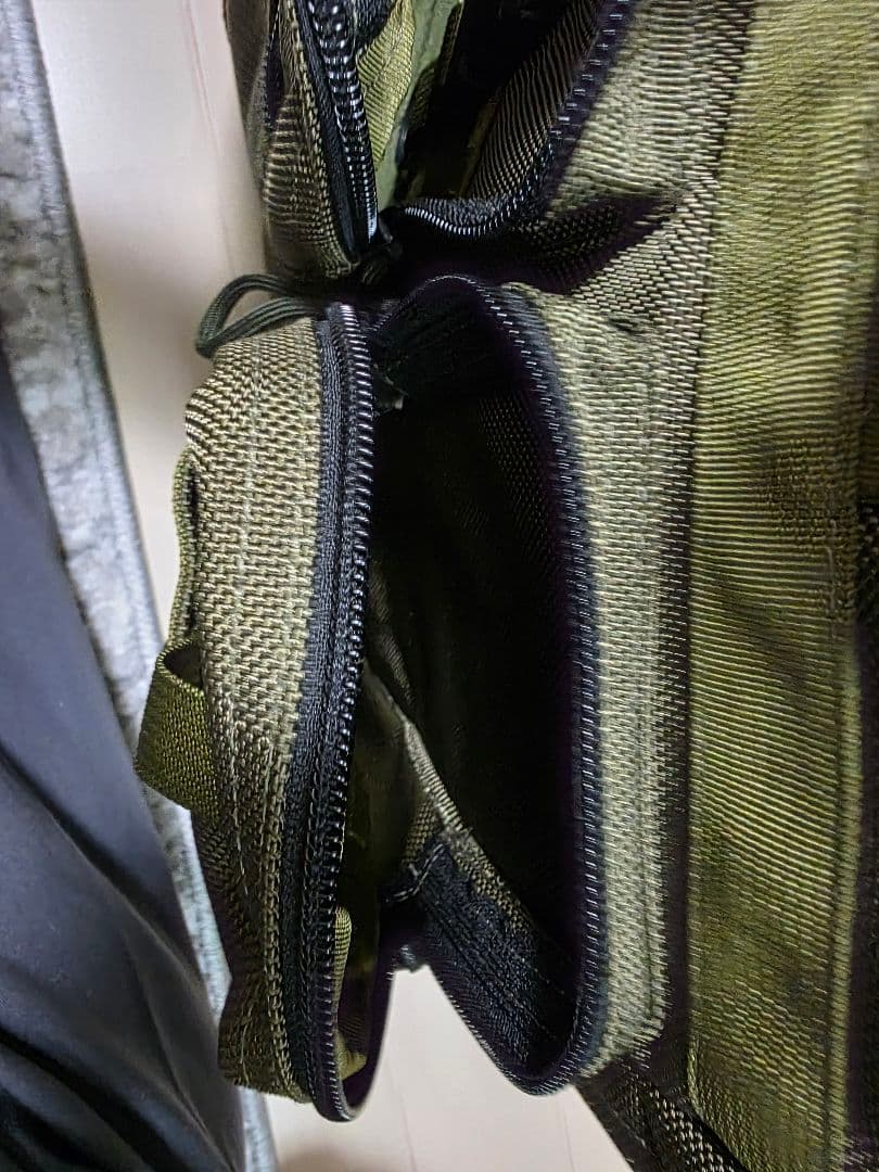 美品☆ブリーフィング 2way ビジネスバッグ ショルダー グリーン