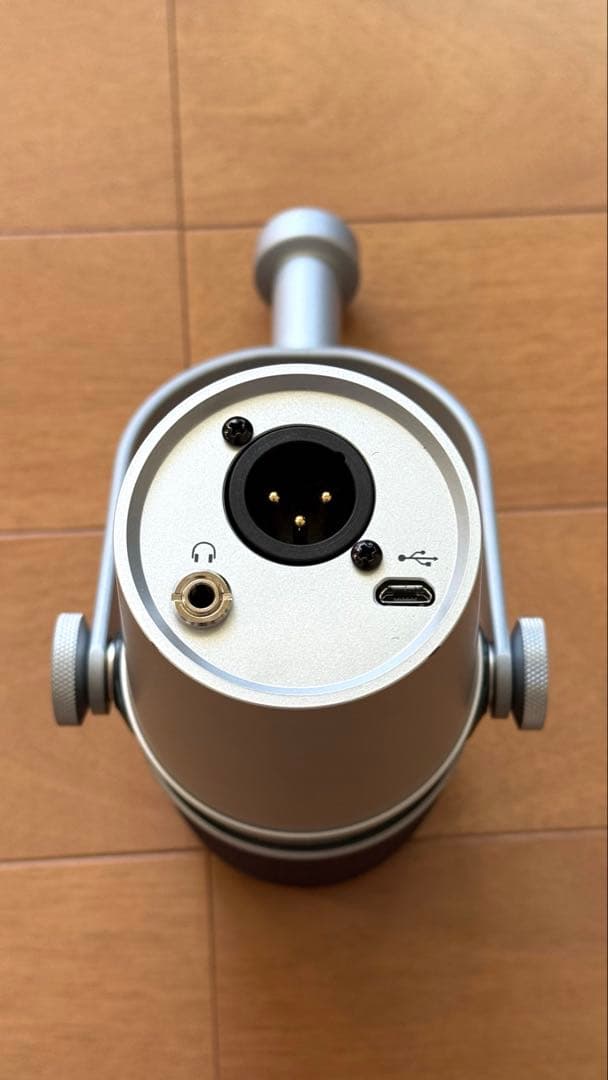 SHURE MV7-S-J ダイナミックマイク USBケーブル付き