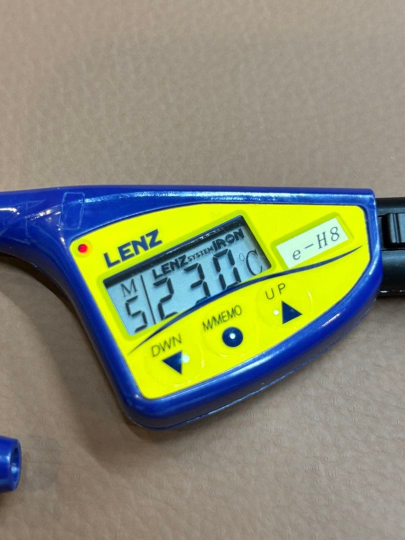 未使用品　LENZ e-H8現行最新ロッド　レンツアイロン 8ミリ平