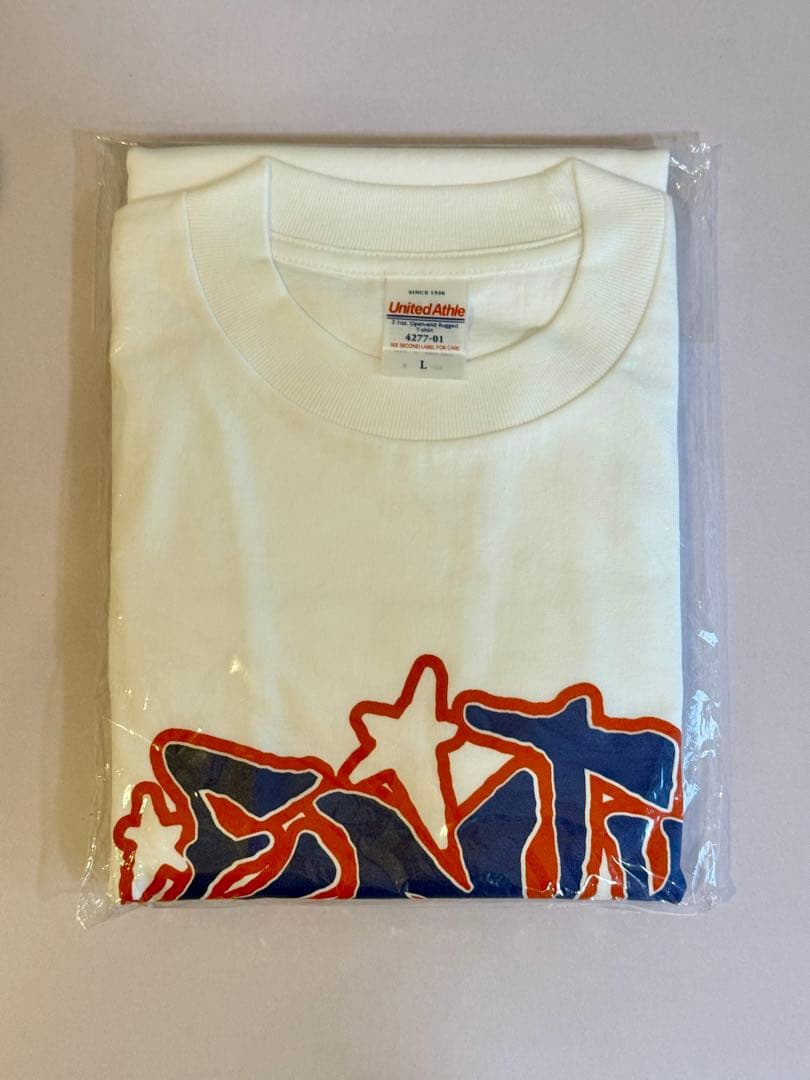 【韓国限定】ENTH Stars Logo Tee ホワイト L