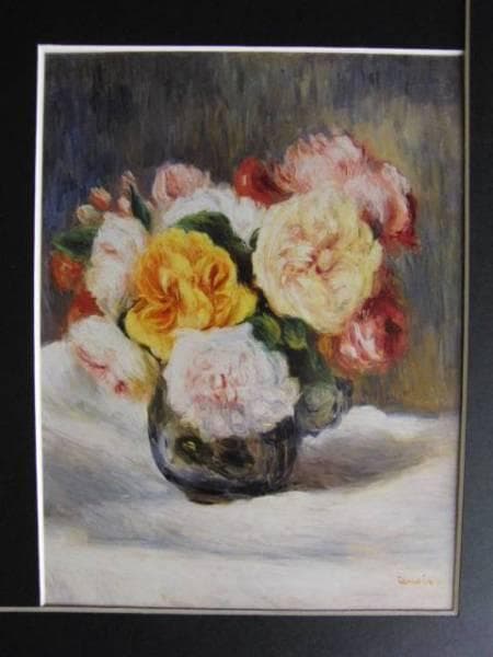 ルノワール、「BOUQUET DE ROSES」、海外版超希少レゾネ