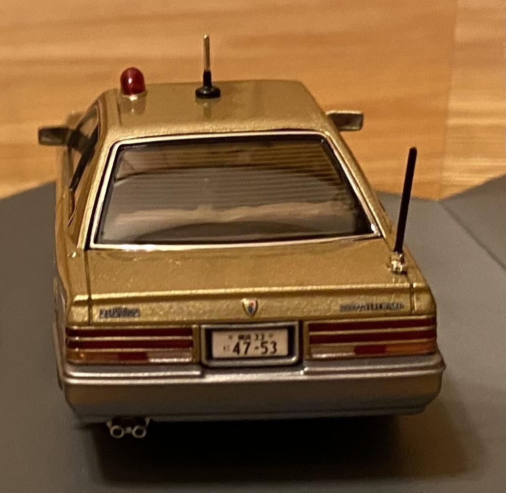 アオシマ　1/43　またまたあぶない刑事　港3　レパード　　ゴールドⅡ