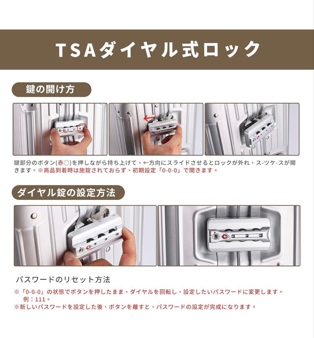 大特価❣️美品❣️キャリーバッグ軽量S サイズ(Small, Silver)