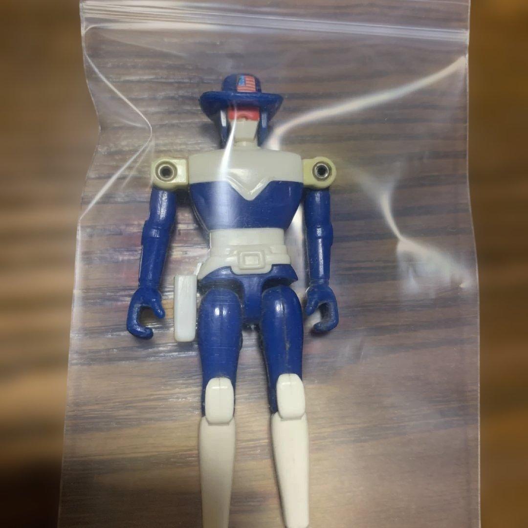 ヴィンテージフィギュア 青白