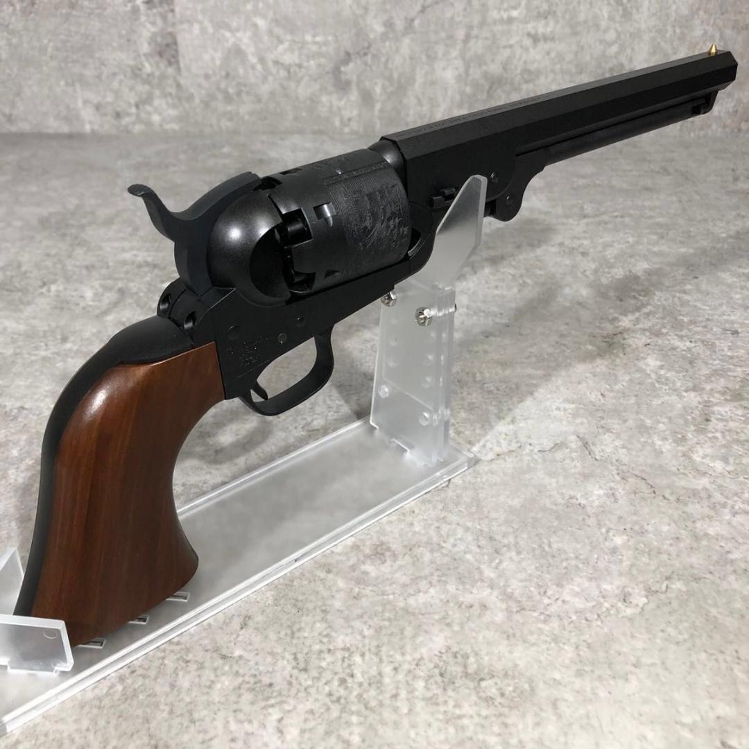 希少 未使用 東京マルイ エアリボルバー プロ No.6 M1851 NAVY