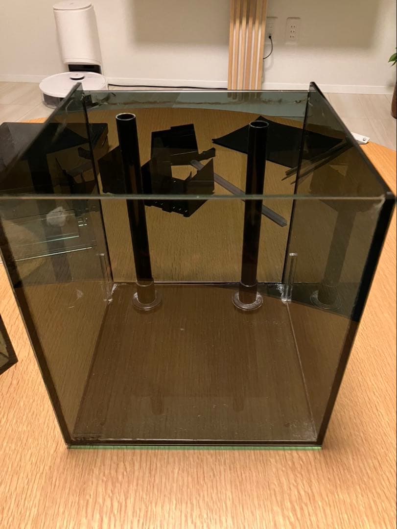 グラステリアags of230 LEDライト付き 水槽 オーバーフロー