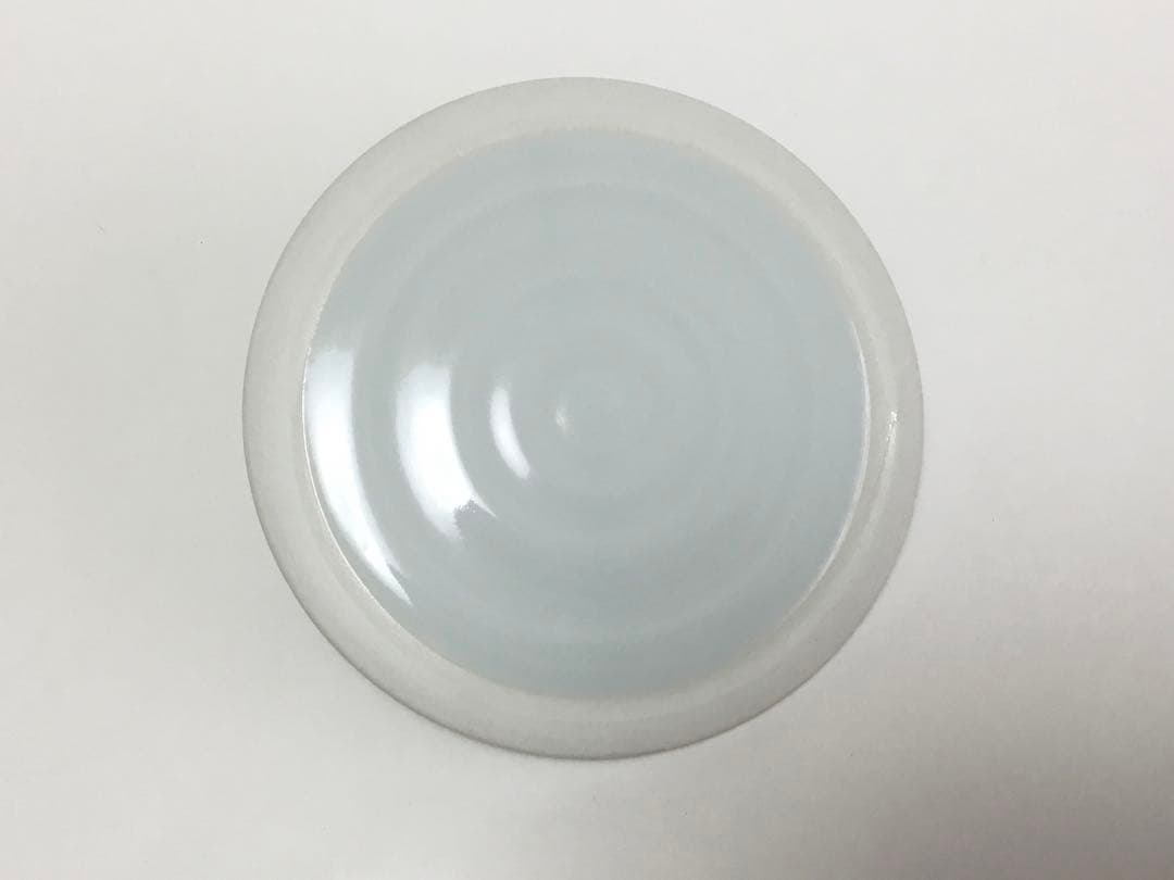 茶道具 古物品 水指 染付 竹の絵 玉堂 木箱入