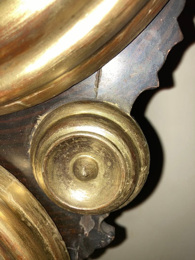 精工舎 柳島工場製 四つ玉ダルマ柱時計 稼働中