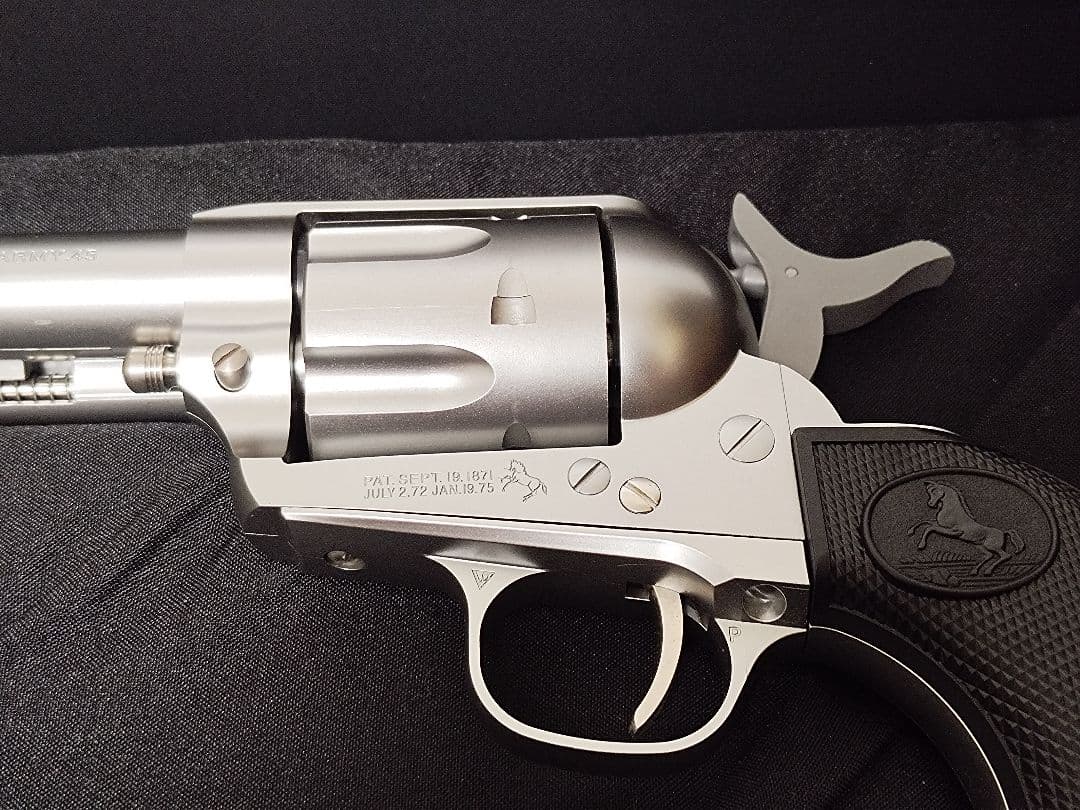 東京マルイ　エアリボルバーPRO コルトSAA.45 アーティラリー　シルバー