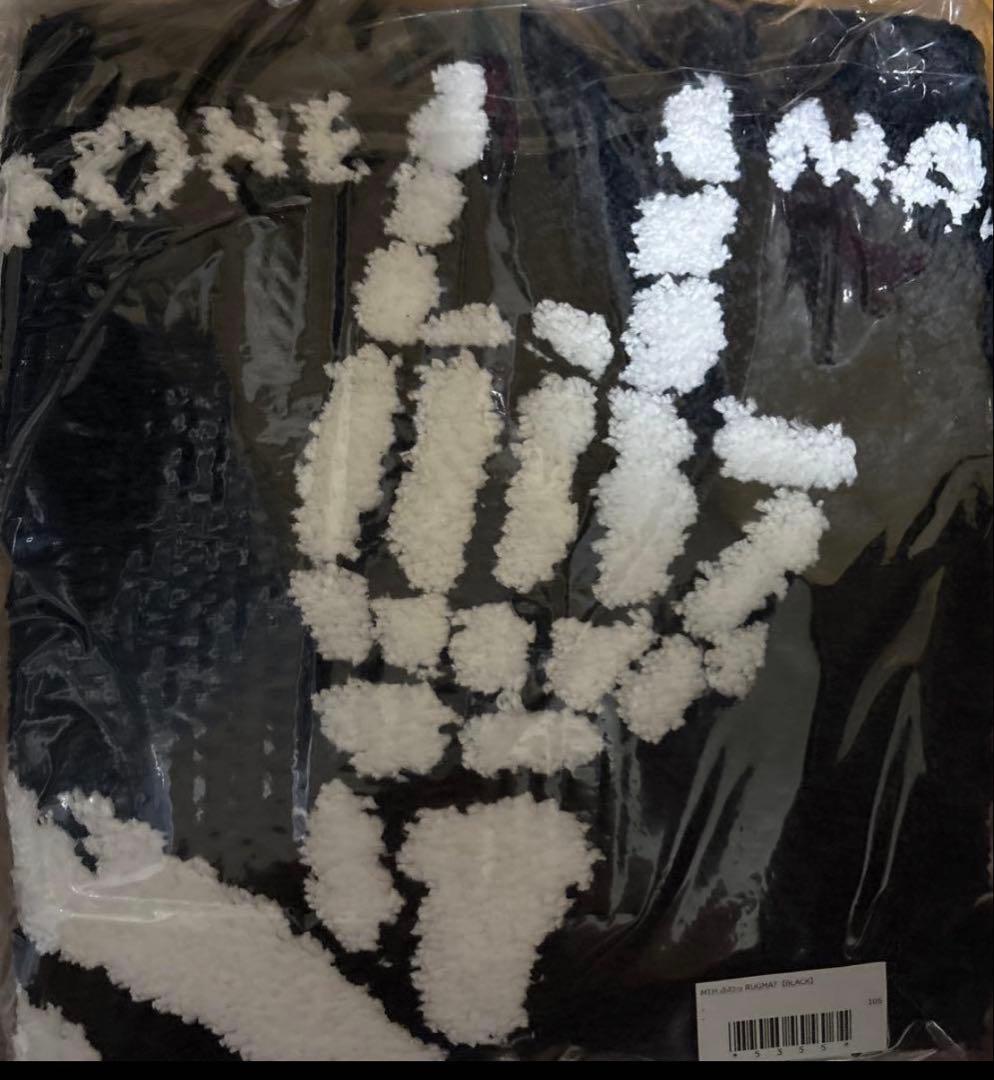 マキシマムザホルモン MTH ふわっRUGMAT ラグマット 黒