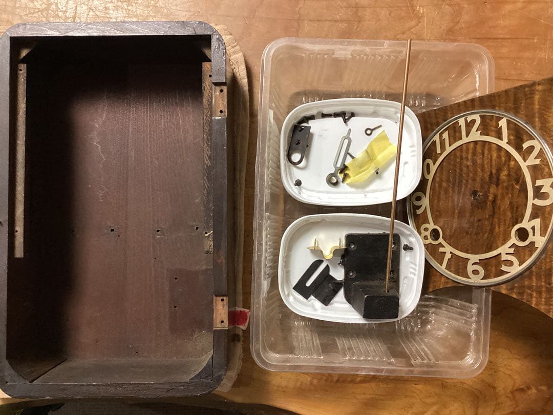 snさん専用　尾張時計　ゼンマイ式振り子時計　昭和30年前半