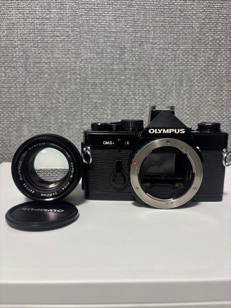 Olympus OM-2n+レンズ付き