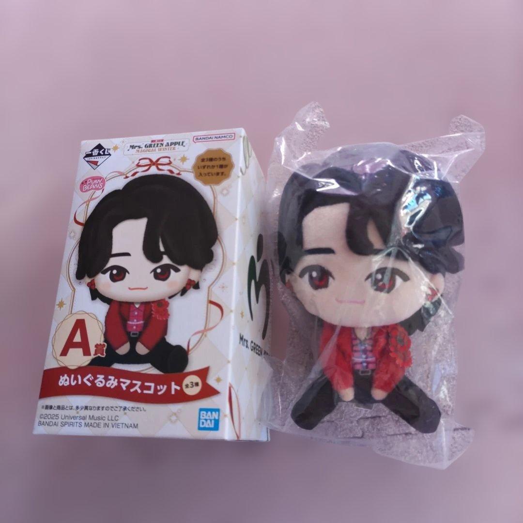 ミセス　くじ　ぬいぐるみ　マスコット　大森　新品