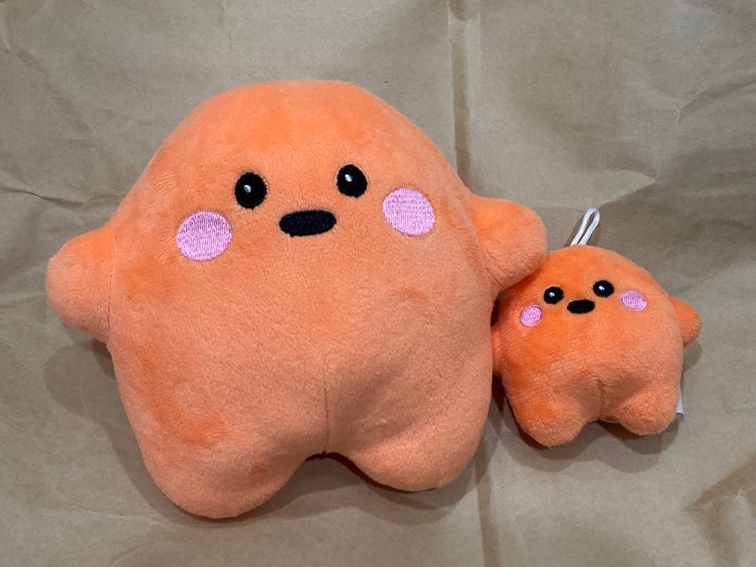 匿名配送　大阪関西万博　ドイツ　サーキュラーちゃん　ぬいぐるみ　オレンジ