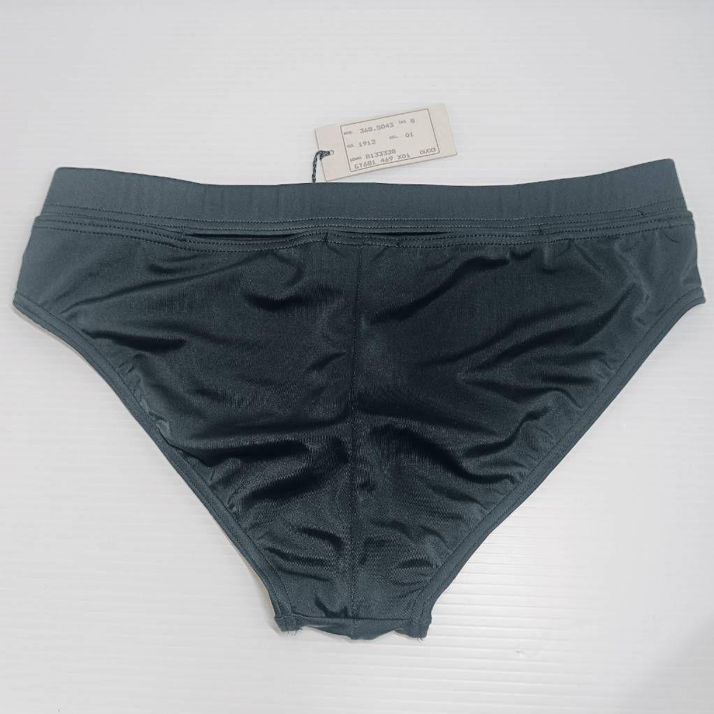 GUCCI グッチ メンズ ビキニパンツ ブラック 黒 スイムブリーフ