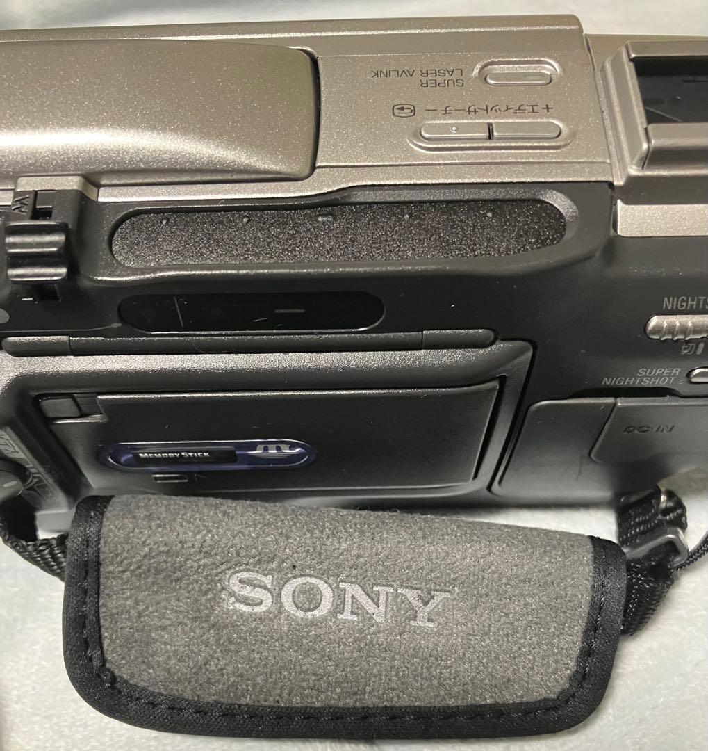 ソニー ビデオカメラDCR-TRV20ミニDVテープ仕様 画面劣化のみ美品作動機