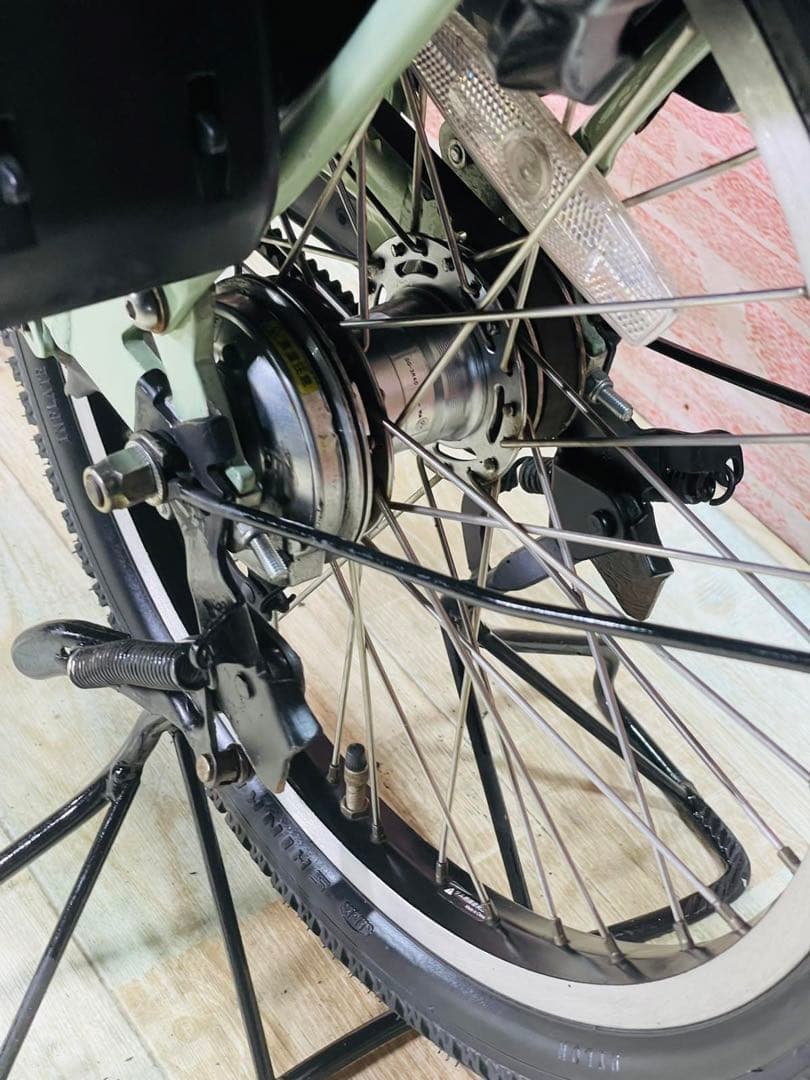 K2926 電動自転車ブリヂストン 子供乗せ bikke 24インチ 送料無料