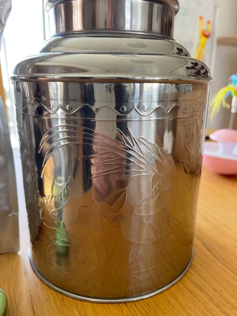 CHA YUAN ティーパック50個と茶葉缶セット/砂時計付き