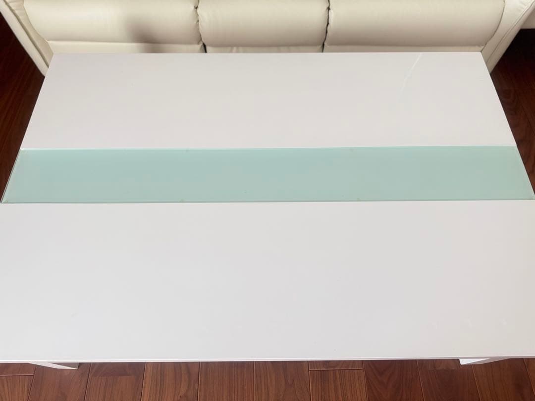 ホワイトテーブル 光沢仕上げ こたつ